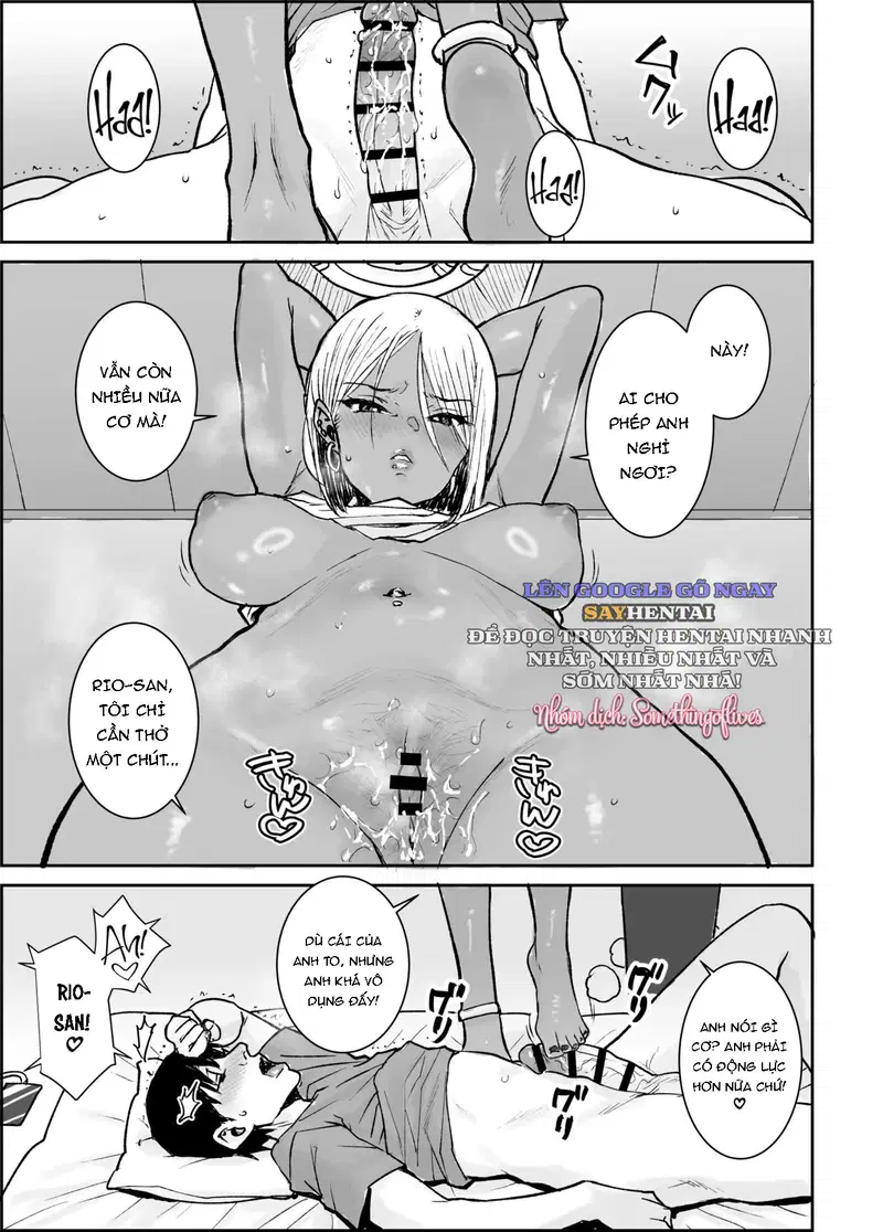 Gã Sinh Viên Tôi Lỡ _Phun Trào_ Trực Tiếp Vào Cô Quản Lý Xinh Đẹp Gal Da Nâu (35) Với Tư Thế Cưỡi Ngựa _Đóng Cọc_ Mạnh Mẽ - Trang 24