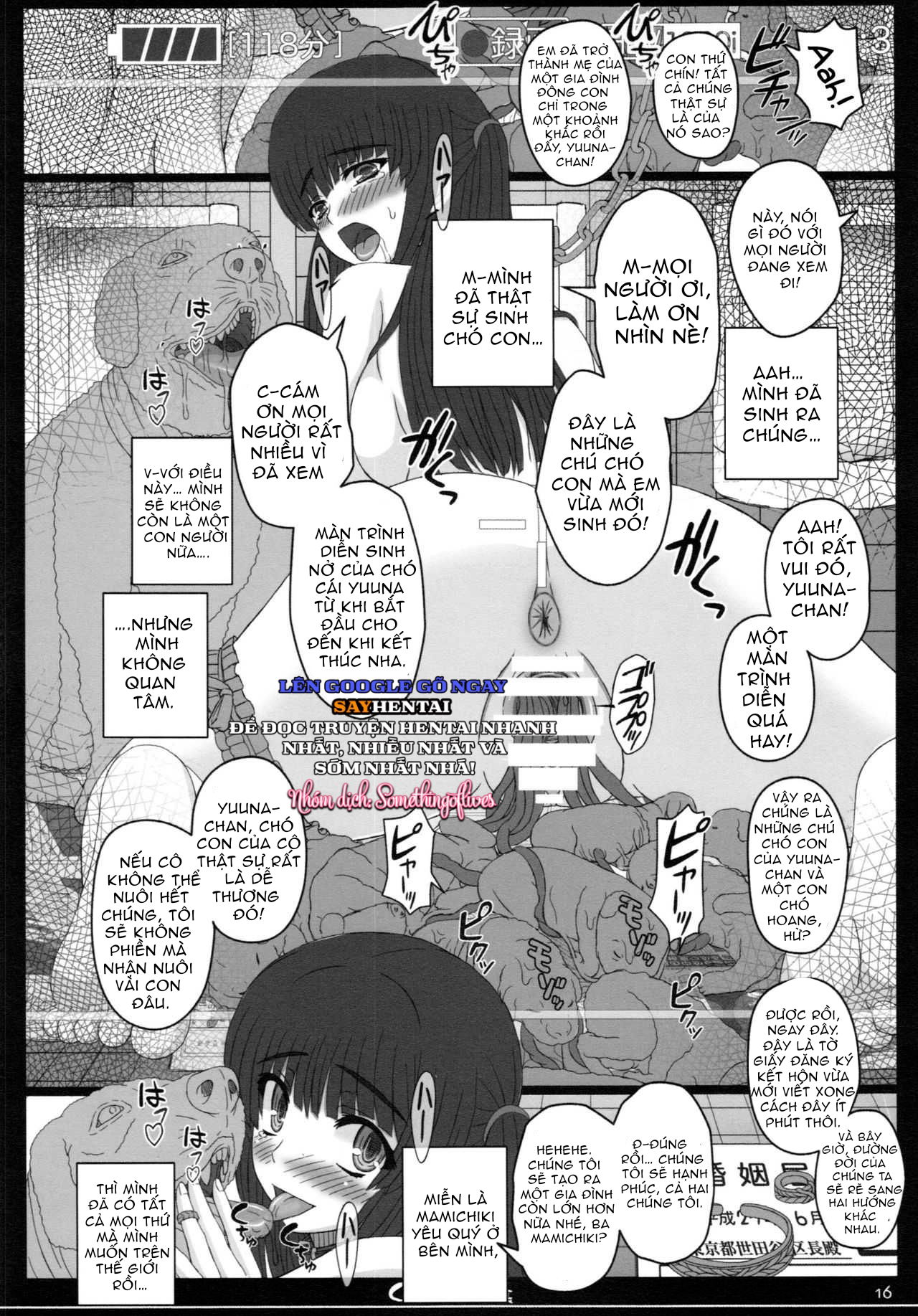 Shiawase No Katachi No Guruguru Netachou 87 - Trang 16