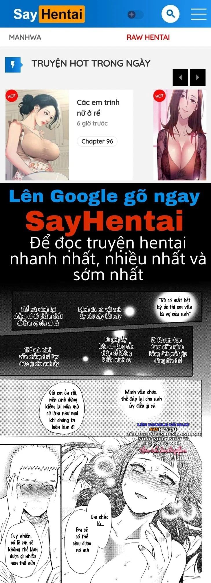 Giấc mơ của đệ Thất được đụ Hinata [Không che] - Trang 1