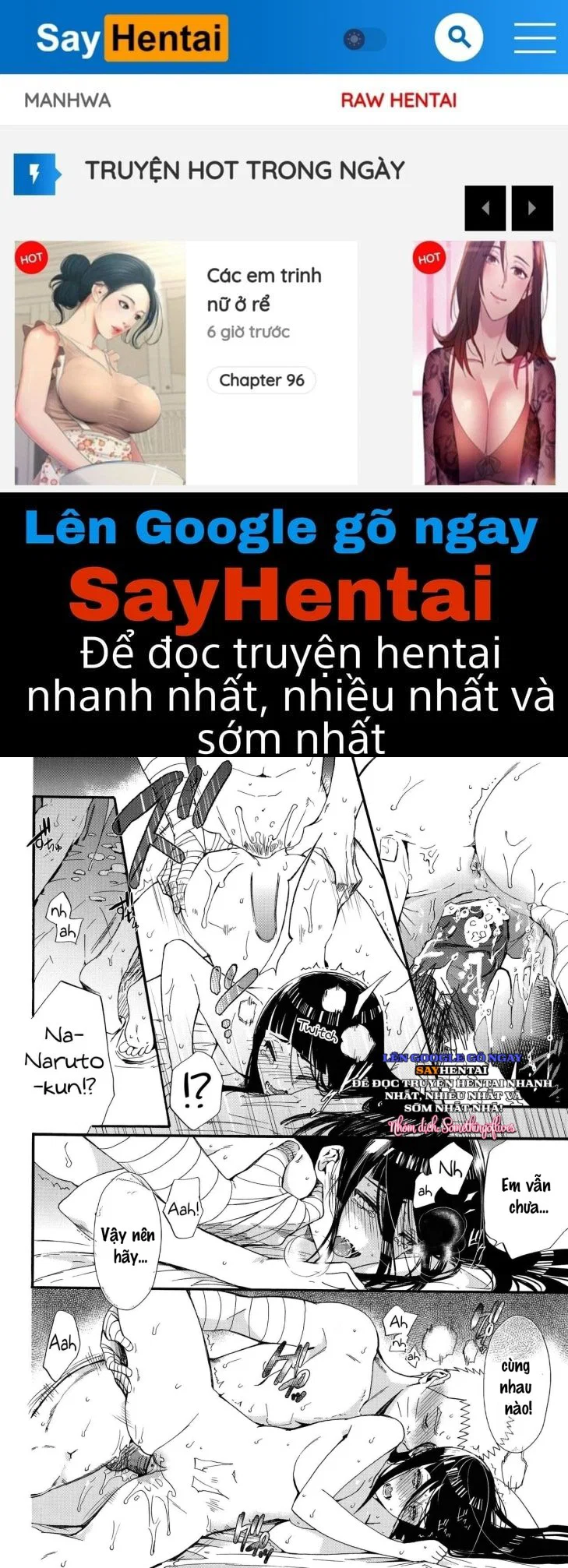 Giấc mơ của đệ Thất được đụ Hinata [Không che] - Trang 1