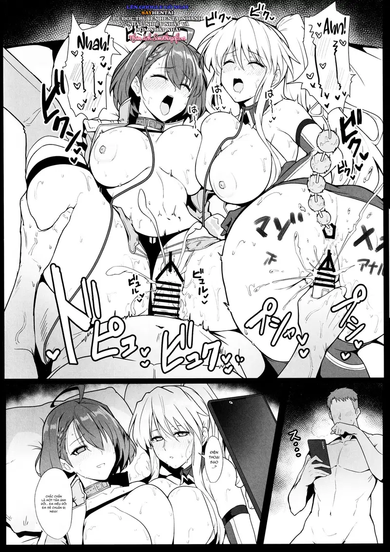 Một cuốn sách về các nữ hoàng đua xe Enterprise và Baltimore dâm đãng (Azur Lane) - Trang 23