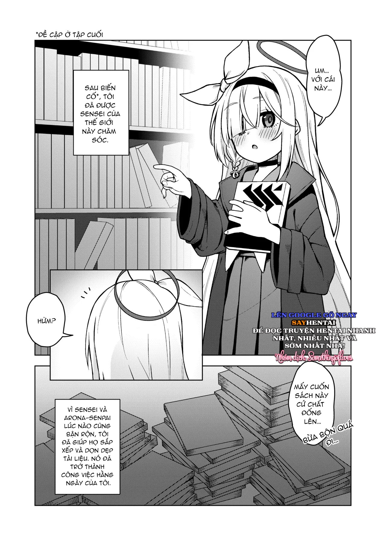 Arona là trợ lý tình dục của Sensei (Blue Archive) - Trang 3