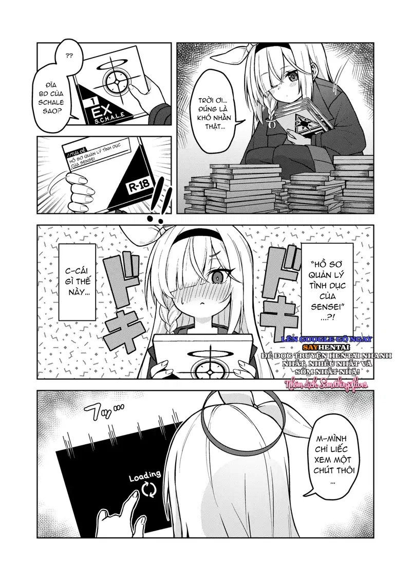 Arona là trợ lý tình dục của Sensei (Blue Archive) - Trang 4