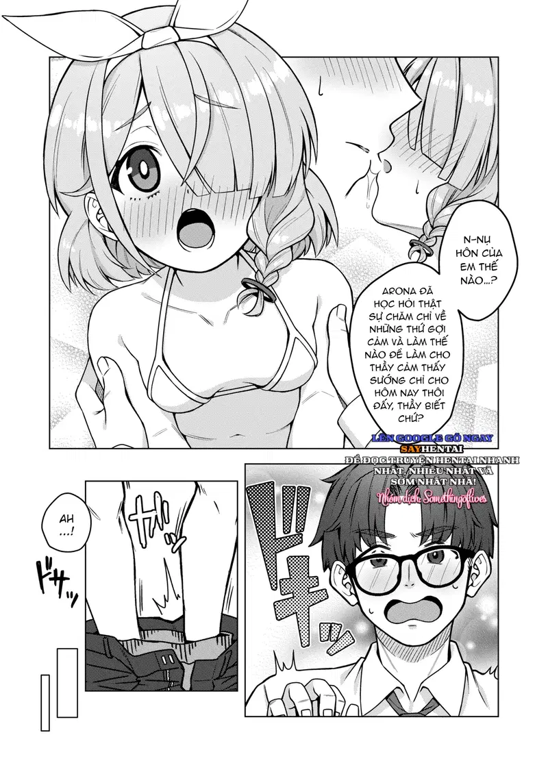 Arona là trợ lý tình dục của Sensei (Blue Archive) - Trang 9