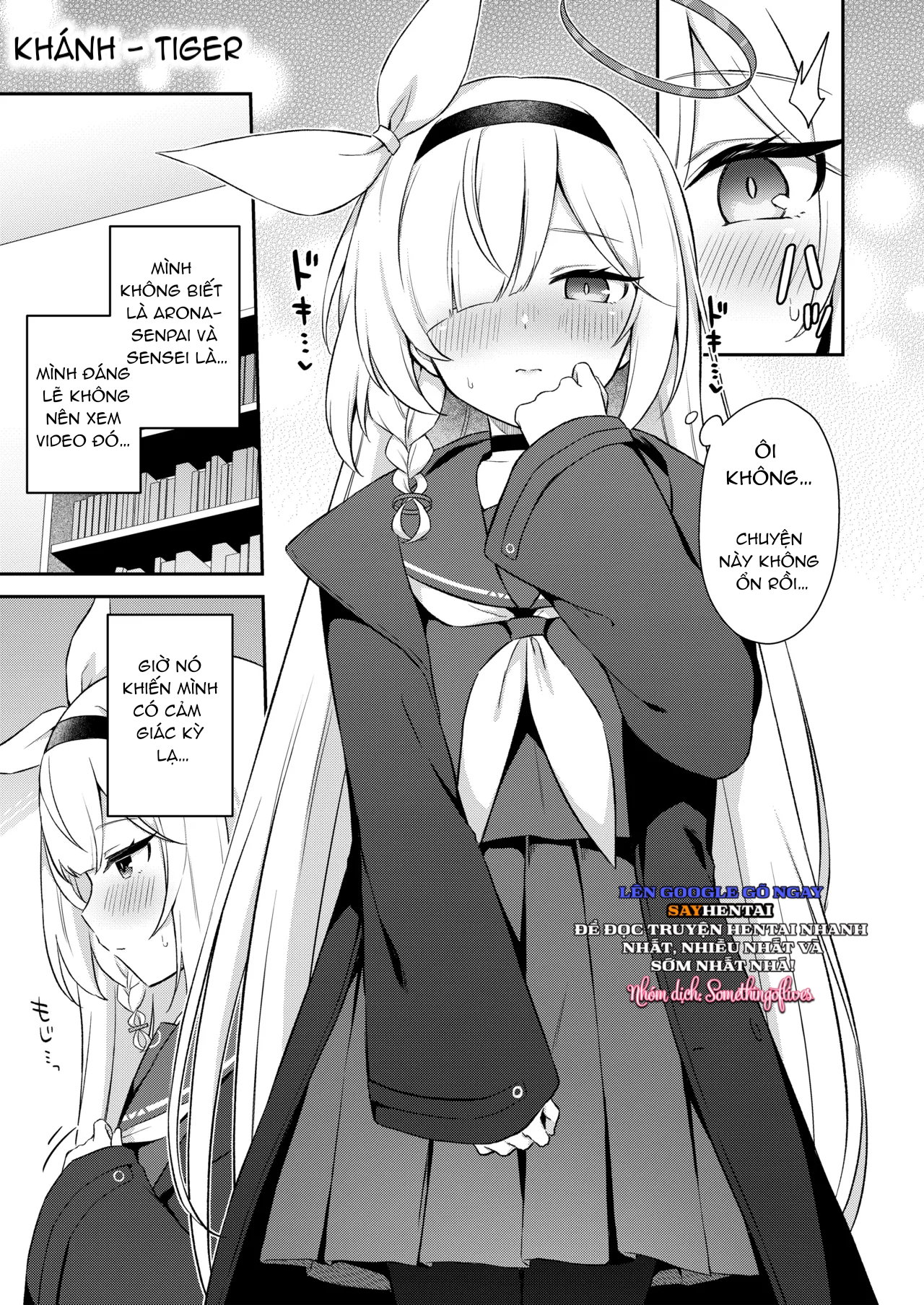 Arona là trợ lý tình dục của Sensei (Blue Archive) - Trang 19