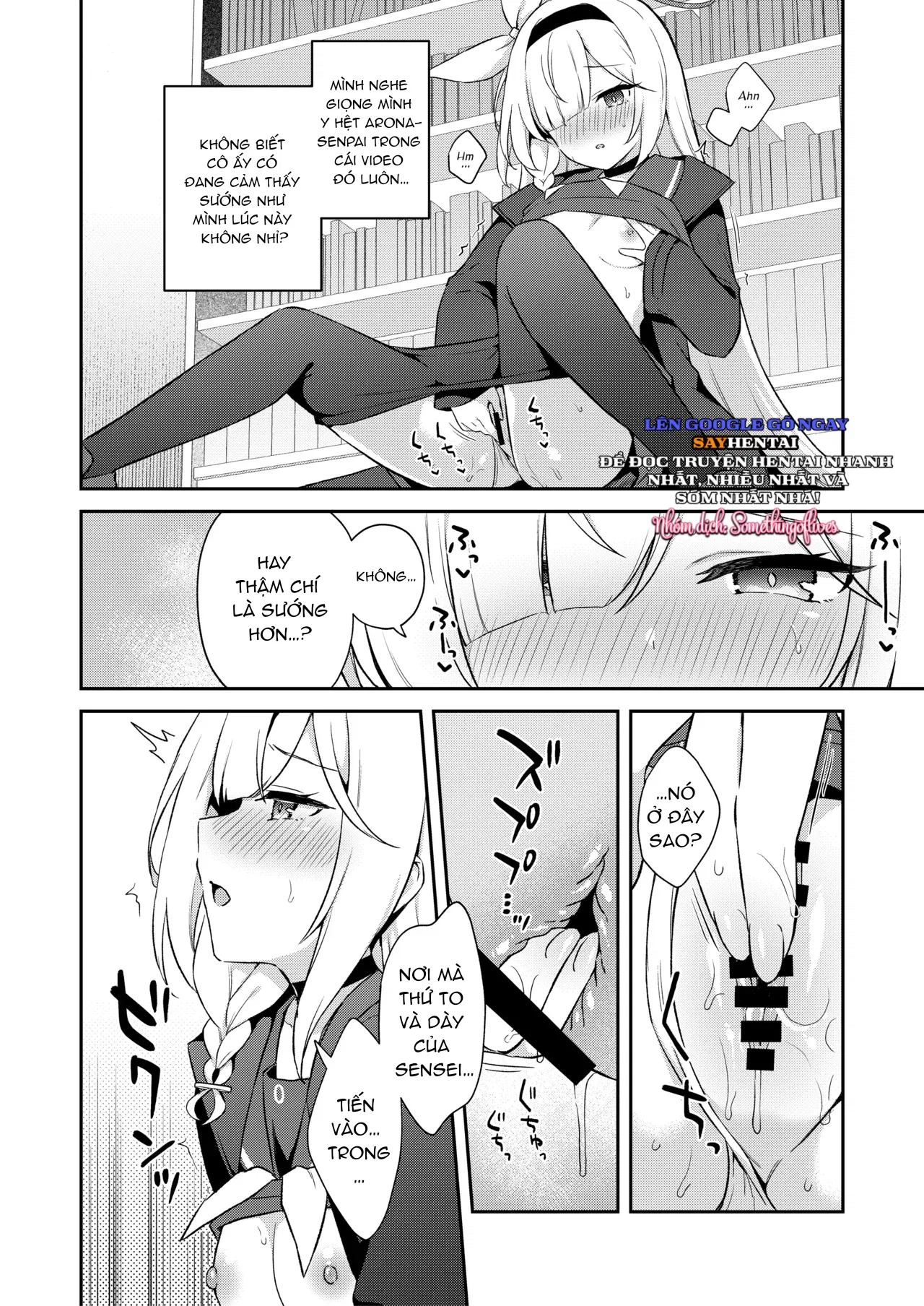 Arona là trợ lý tình dục của Sensei (Blue Archive) - Trang 22