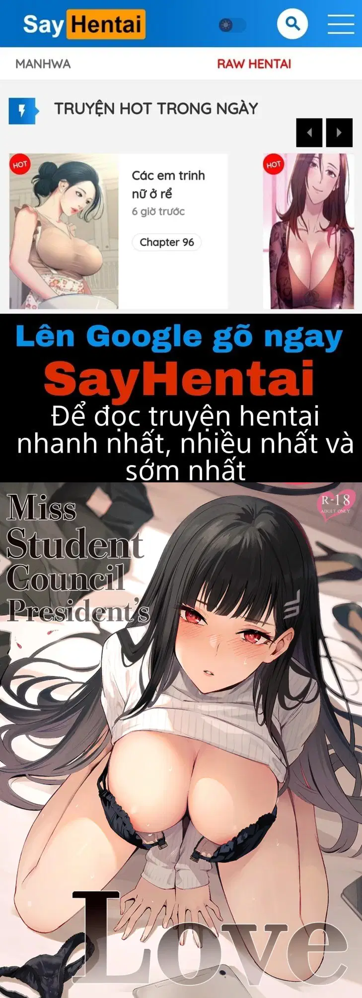 Tình yêu của Kaichou-chan - Trang 1