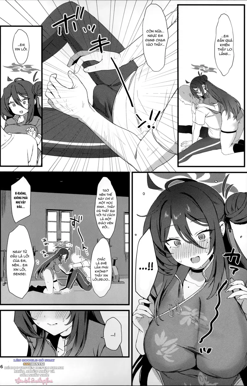 Chúng ta cùng luyện tập nhé, Reijo (Blue Archive) - Trang 5