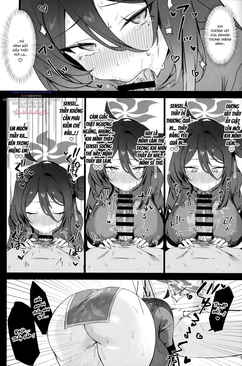 Chúng ta cùng luyện tập nhé, Reijo (Blue Archive) - Trang 8