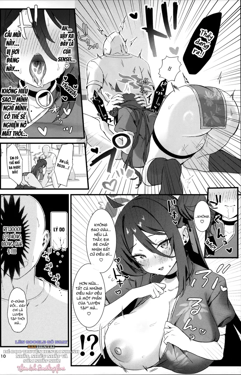 Chúng ta cùng luyện tập nhé, Reijo (Blue Archive) - Trang 9