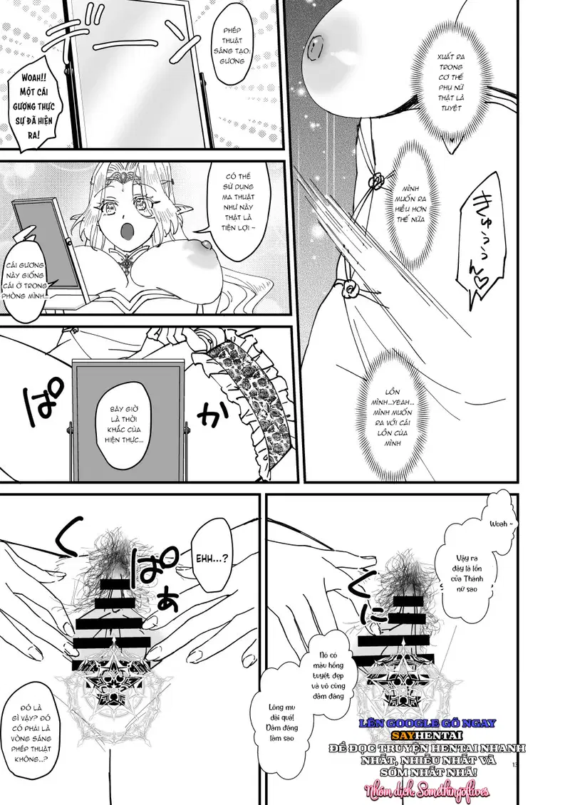 Cấm quan hệ tình dục: Thú vui dâm dục của Thánh nữ thuần khiết chuyển sinh - Trang 12