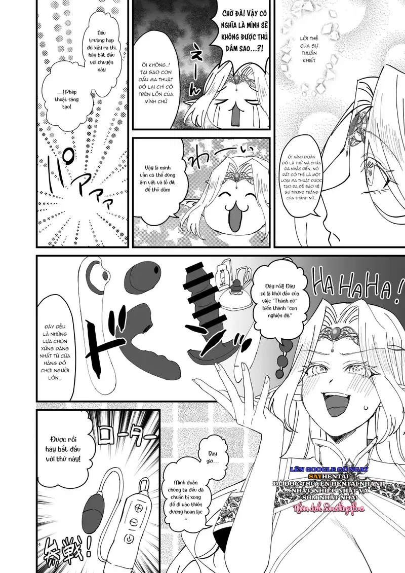 Cấm quan hệ tình dục: Thú vui dâm dục của Thánh nữ thuần khiết chuyển sinh - Trang 13
