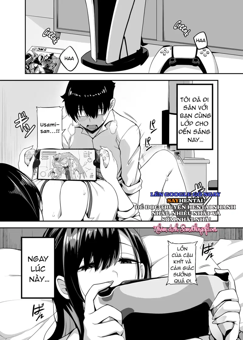 Lần đó một cô bạn cùng lớp đến và chúng tôi cùng nhau chơi trò chơi săn bắn - Trang 2