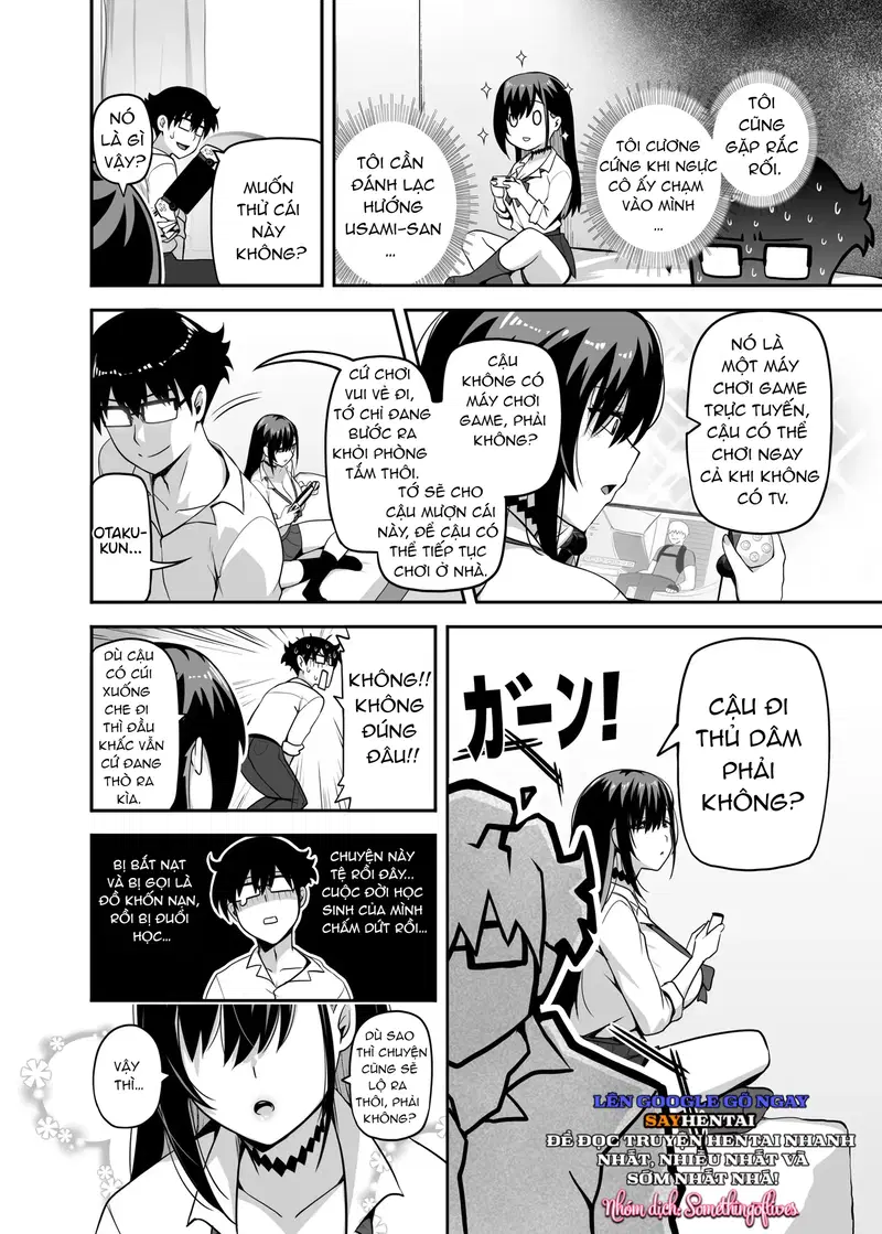 Lần đó một cô bạn cùng lớp đến và chúng tôi cùng nhau chơi trò chơi săn bắn - Trang 9