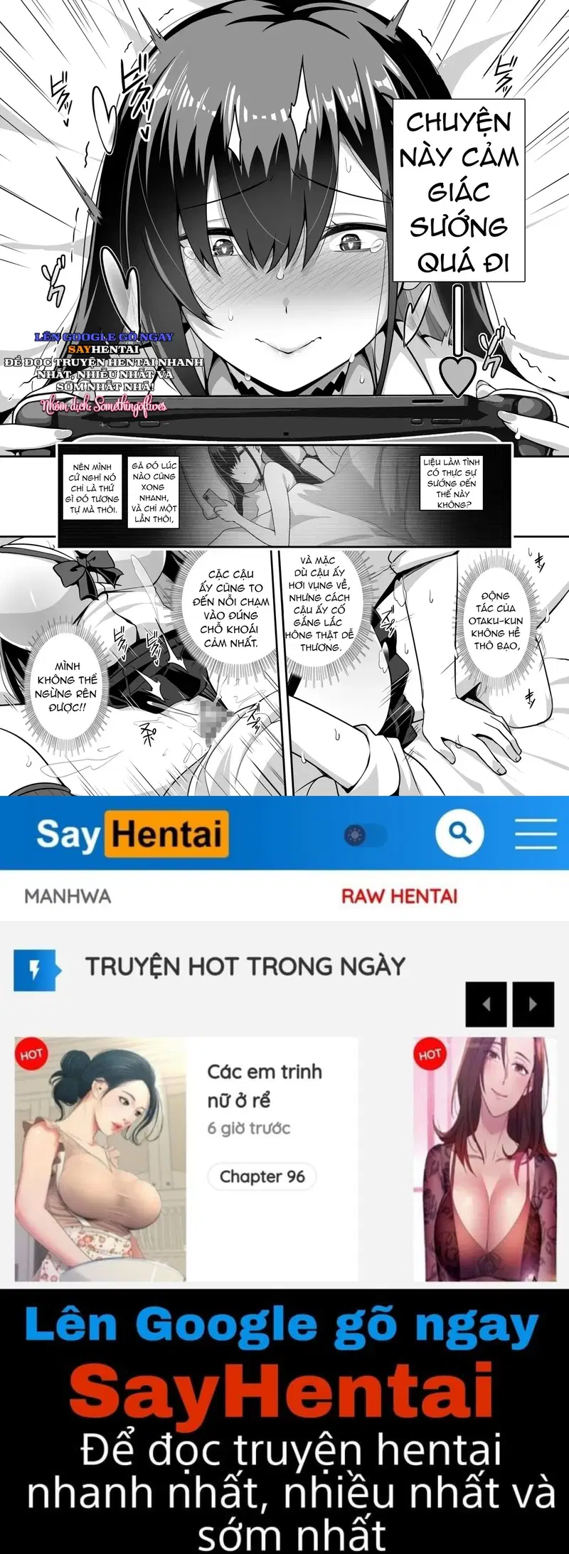 Lần đó một cô bạn cùng lớp đến và chúng tôi cùng nhau chơi trò chơi săn bắn - Trang 17