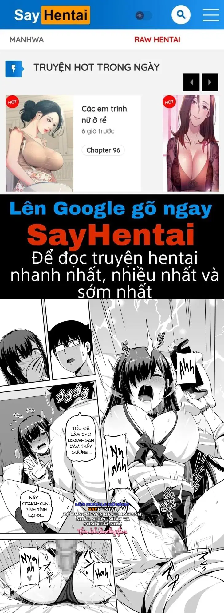 Lần đó một cô bạn cùng lớp đến và chúng tôi cùng nhau chơi trò chơi săn bắn - Trang 1