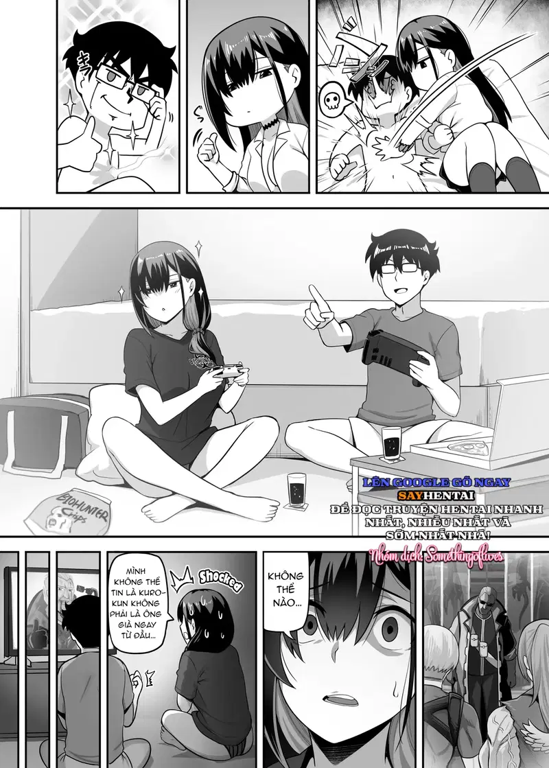 Lần đó một cô bạn cùng lớp đến và chúng tôi cùng nhau chơi trò chơi săn bắn - Trang 12