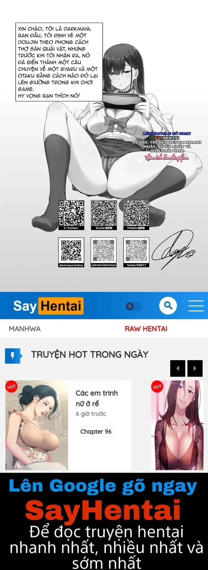 Lần đó một cô bạn cùng lớp đến và chúng tôi cùng nhau chơi trò chơi săn bắn - Trang 16