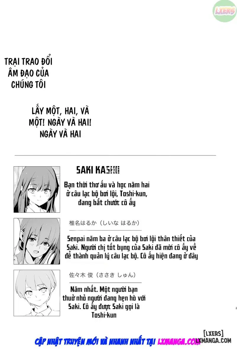 Watashi-tachi no Onaho Koukan Gasshuku Ichinichime to Futsukame! - Trang 6