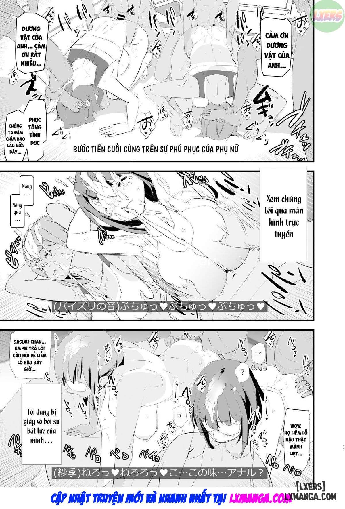 Watashi-tachi no Onaho Koukan Gasshuku Ichinichime to Futsukame! - Trang 44