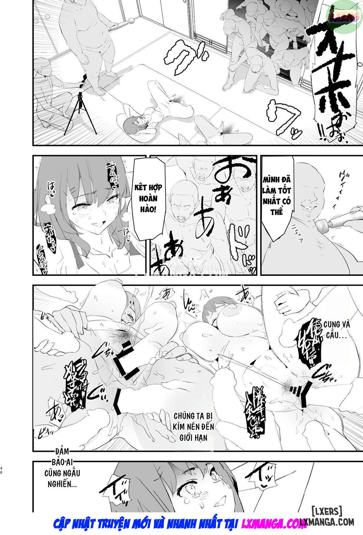 Watashi-tachi no Onaho Koukan Gasshuku Ichinichime to Futsukame! - Trang 49