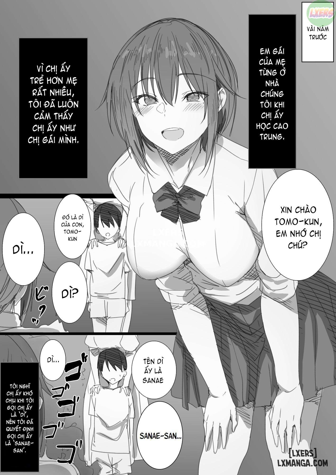 Hatsukoi no Oba-san ga Iede Shite Kimashita - Trang 4