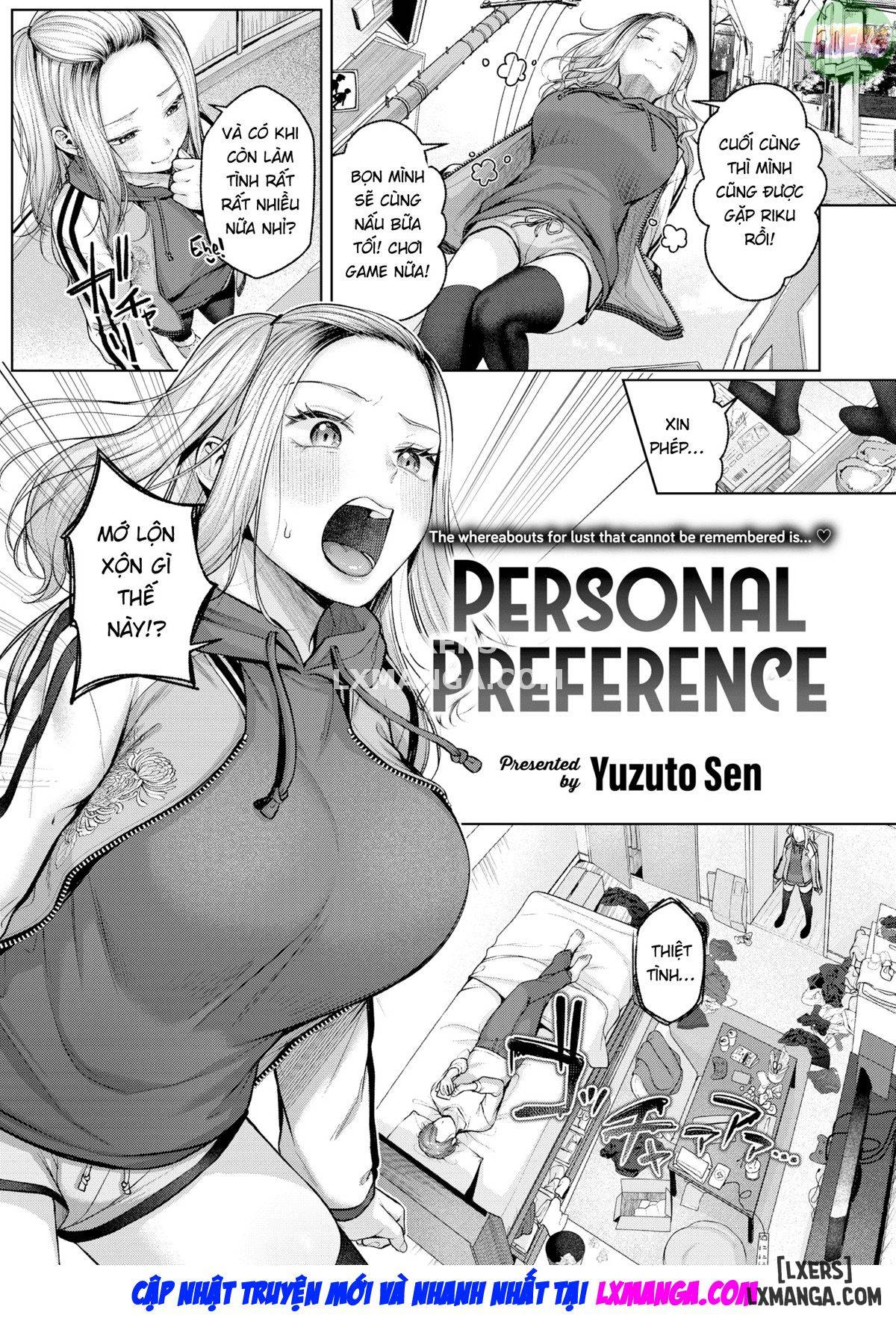 Personal Preferenc - Trang 4
