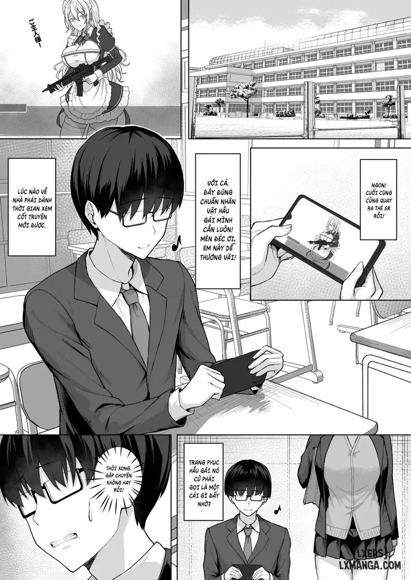 Class no Gal o Iinari Ero Maid ni Suru Hanashiiii - Trang 3