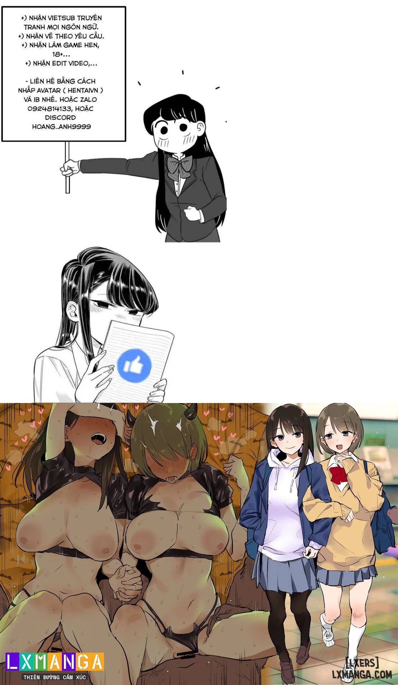 Hajimete Scramble Halloween ni Kuridasu Nakayoshi Futarigumi - Trang 1