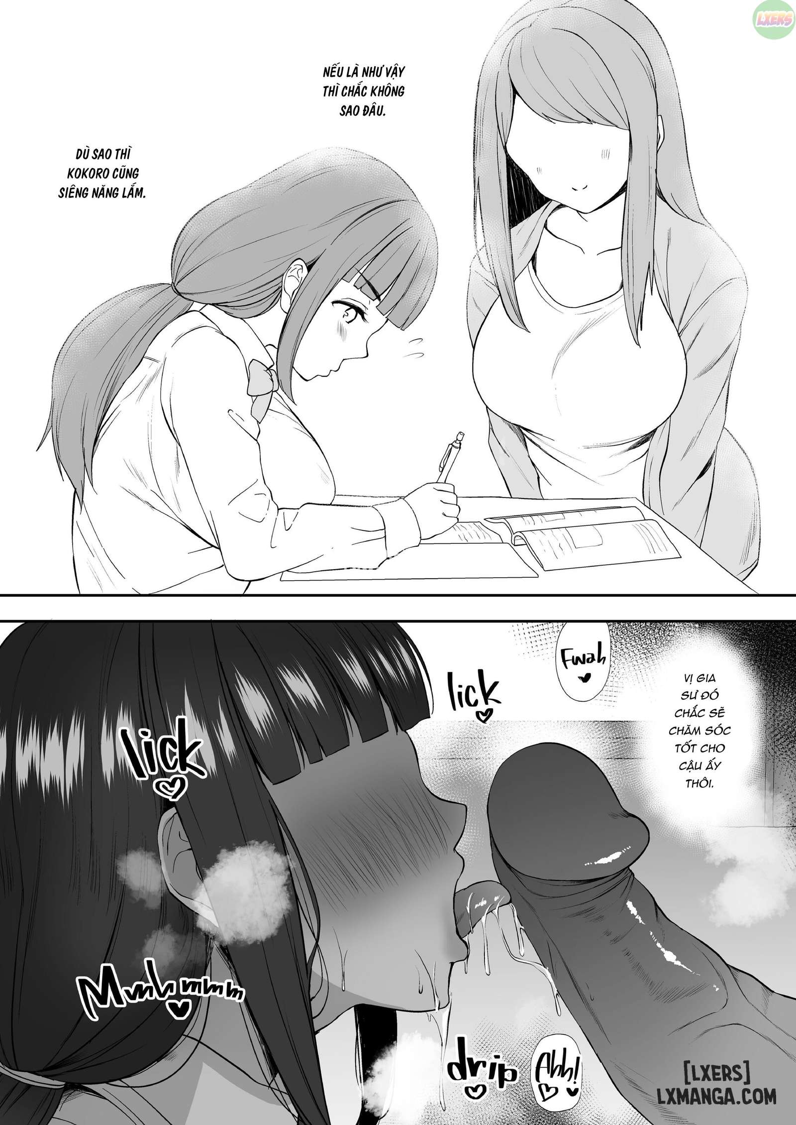 Bạn Tôi Trở Thành Thú Cưng Để Đụ Của Gia Sư Cô Ấy - Trang 8