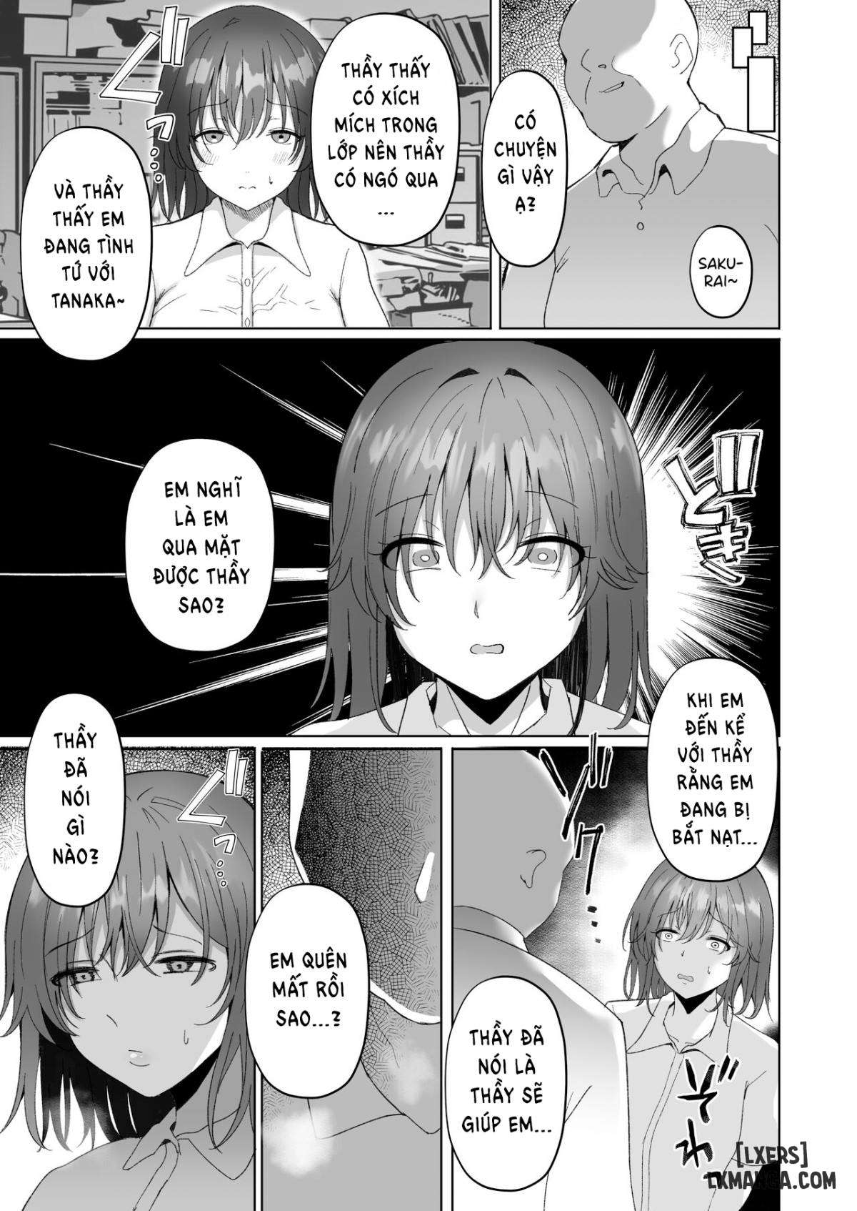 Netorare Black-Haired Girl's Suffer - Trang 9