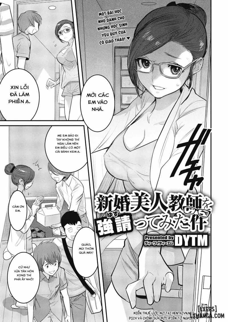 Forcing a Beautiful Newlywed Teacherr - Trang 1