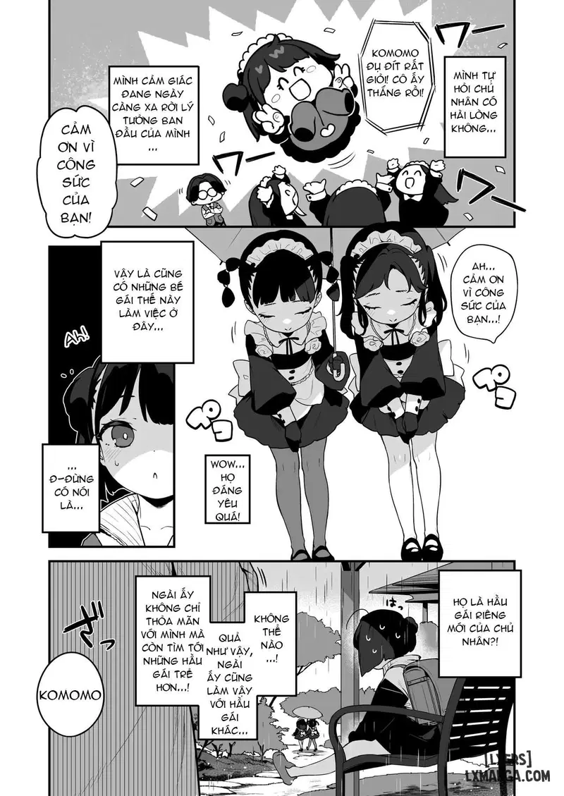 Komomo Là Hầu Gái Loli Kiêm Bồn Chứa Tinh Cho Riêng Chủ Nhân Của Mình - Trang 27
