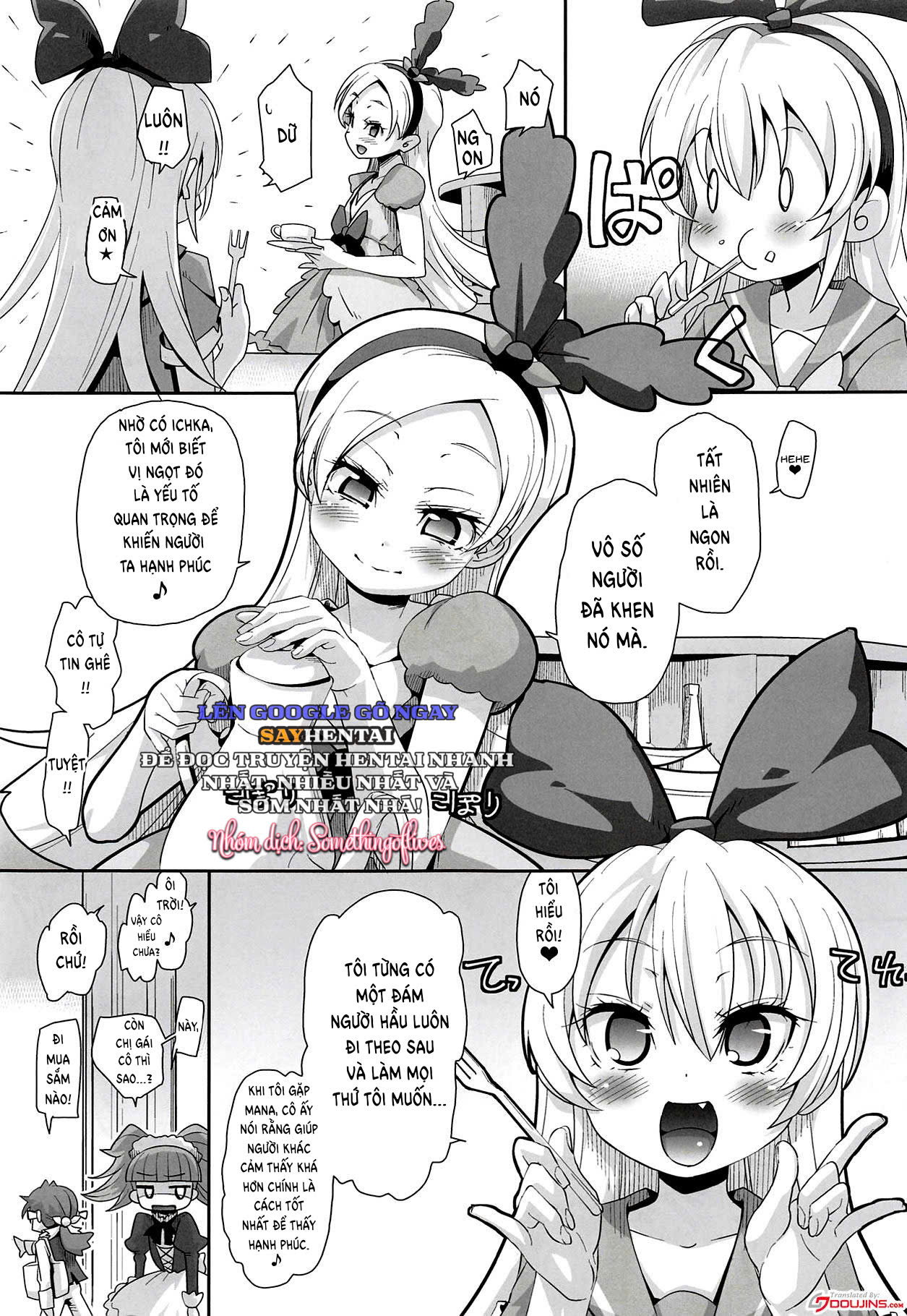 Những Nàng Parfait Tóc Vàng Phục Vụ Chủ Động, Đầy Kích Thích - Trang 2