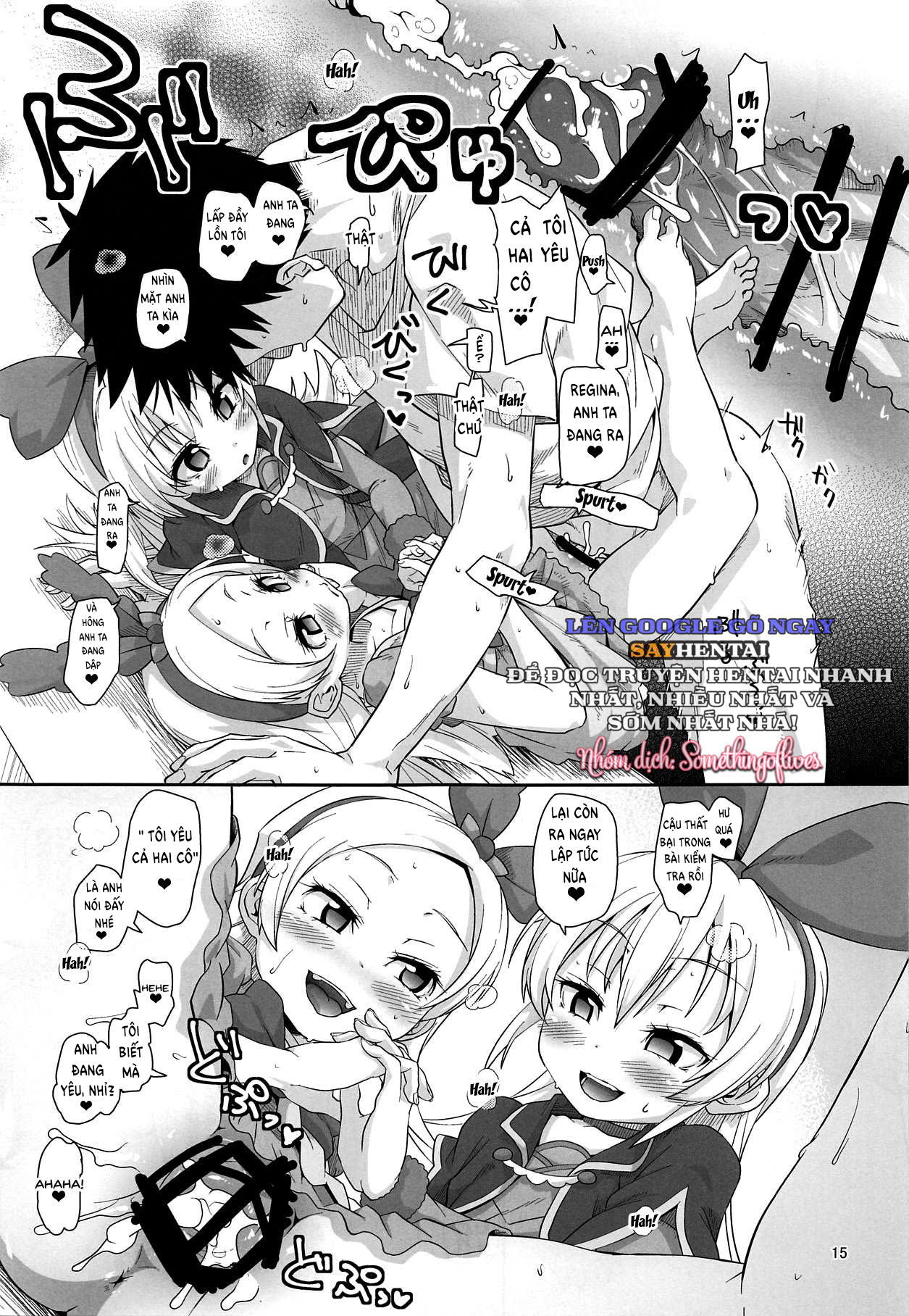 Những Nàng Parfait Tóc Vàng Phục Vụ Chủ Động, Đầy Kích Thích - Trang 14