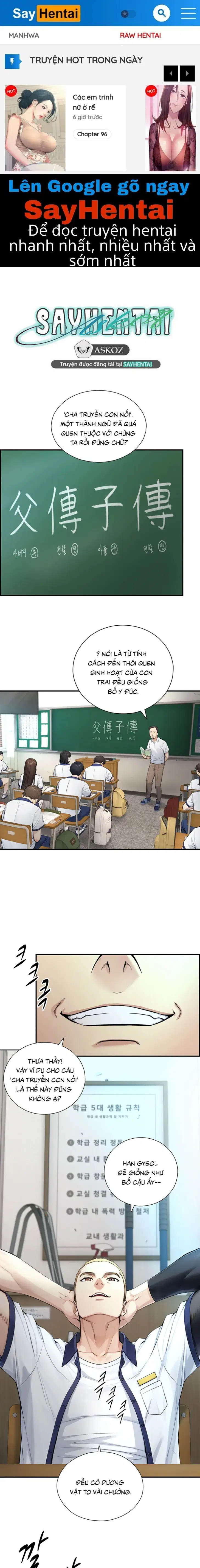 Cha truyền con nối - Trang 1