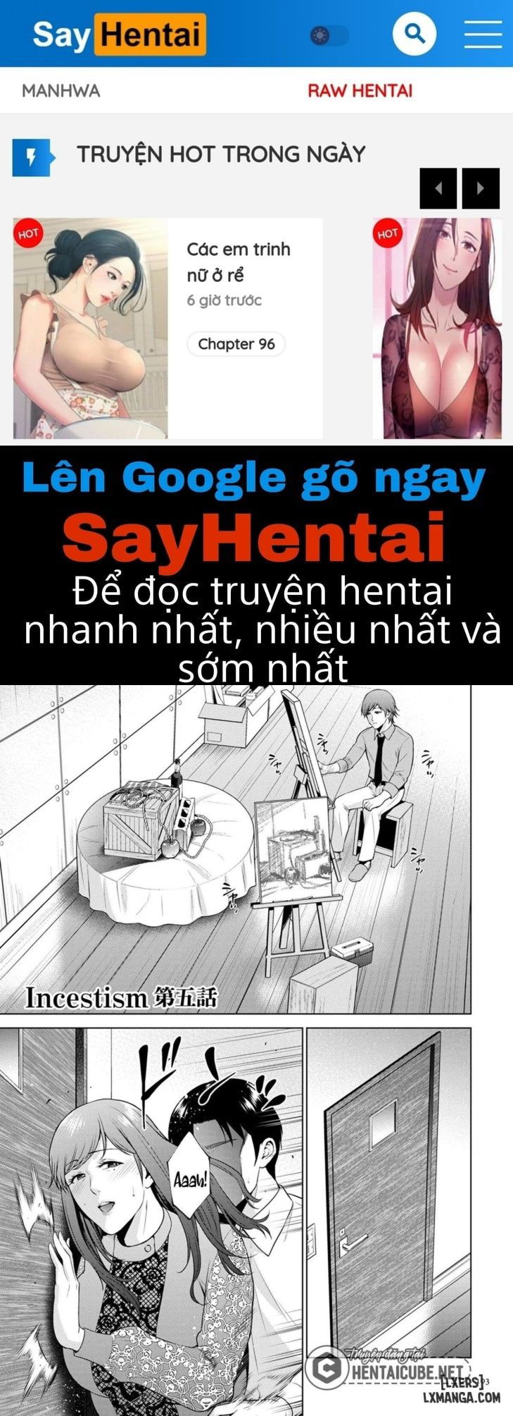 Gia đình Loạn luân - Trang 1