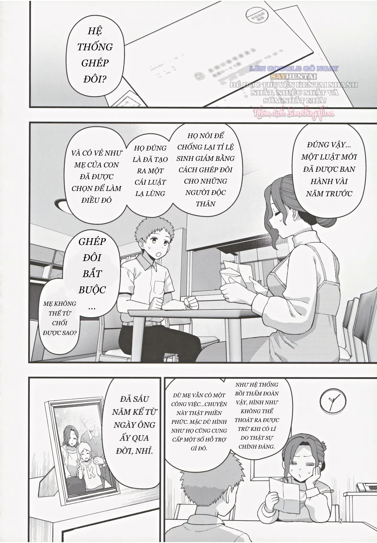 Người Mẹ Và Con Trai Đã Bị Lựa Chọn Cho Quan Hệ Đối Tác Chống Suy Giảm Tỷ Lệ Sinh Sản - Trang 1