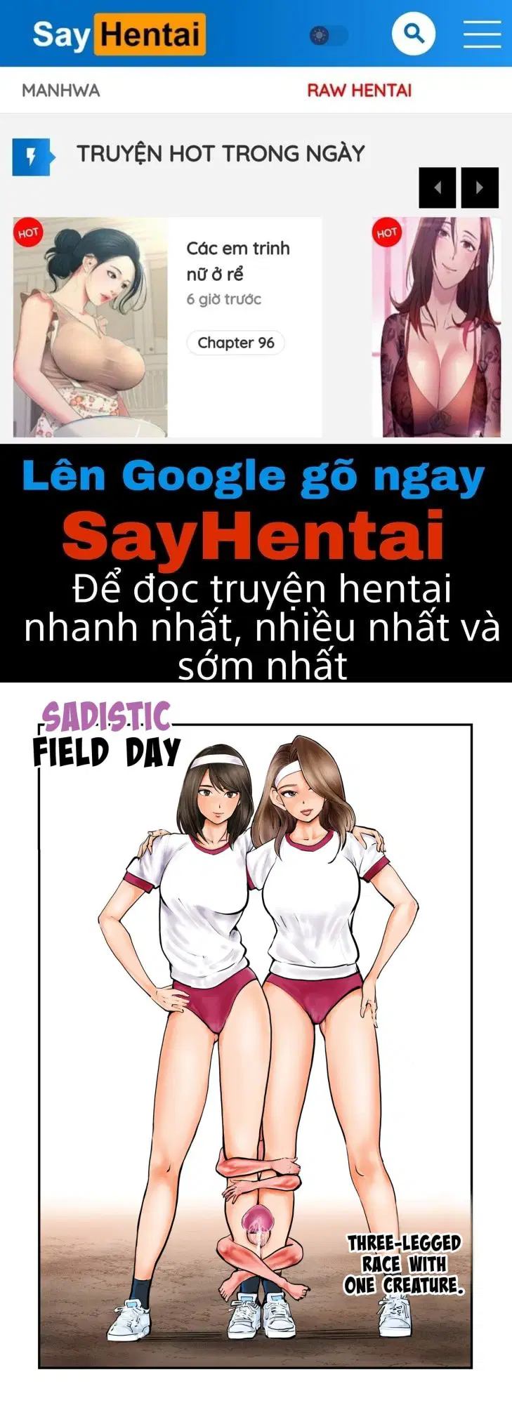 Đại Hội Thể Thao Của Những Kẻ Cuồng Bạo (Do-S) - Trang 1