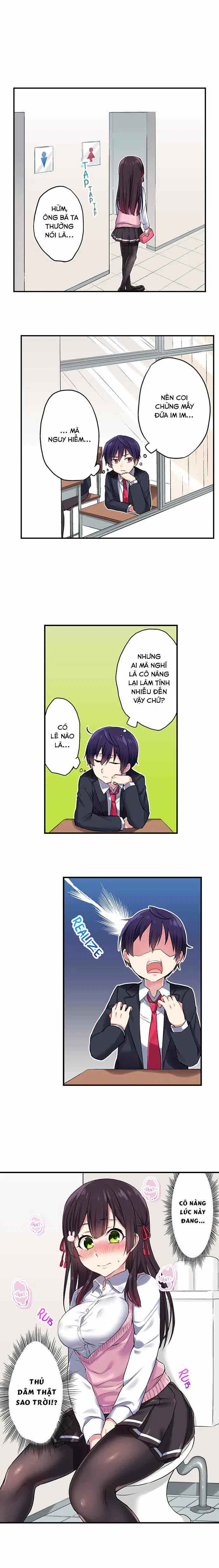 Hội Trưởng Ủy Ban_ Vừa Rồi Cậu Tự Sướng Trong Nhà Tắm Phải Không_ - Khả Năng Nhìn Thấy Số Lần Cực Khoái Của Người Khác 1 -_ 10 - Trang 9