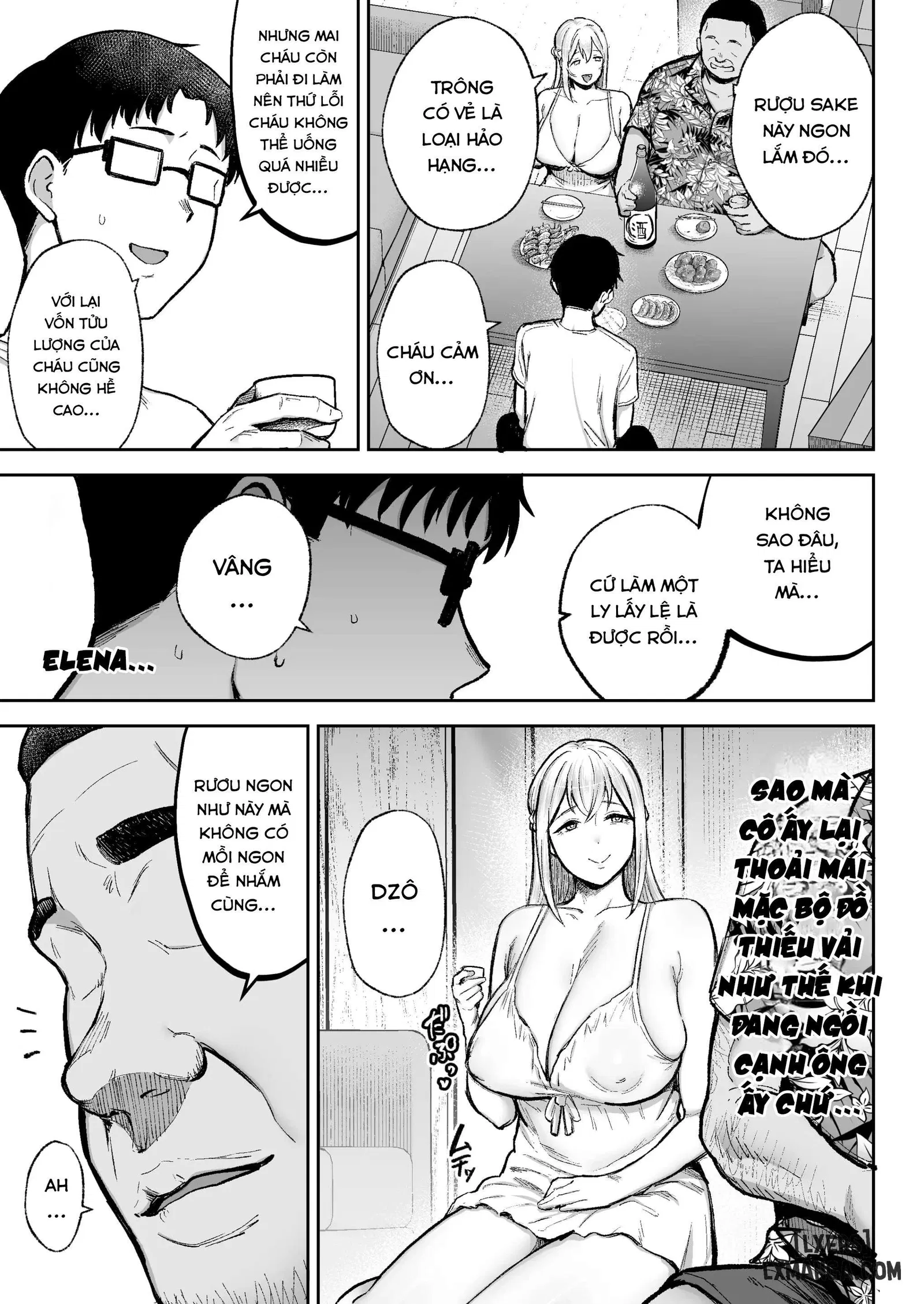 Netorareta Bakunyuu Blonde Zuma Elena 3 - Trang 13