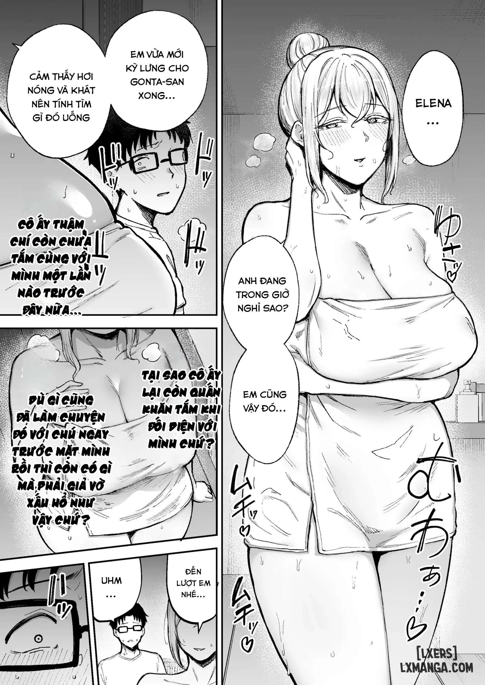 Netorareta Bakunyuu Blonde Zuma Elena 3 - Trang 35