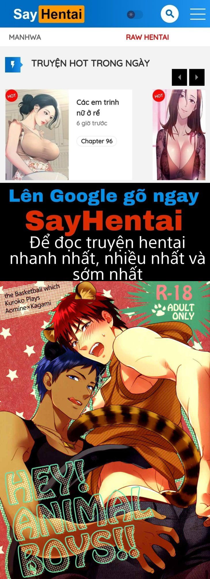 NÀY! Những Chàng Trai Bản Năng Hoang Dã!! - Trang 1