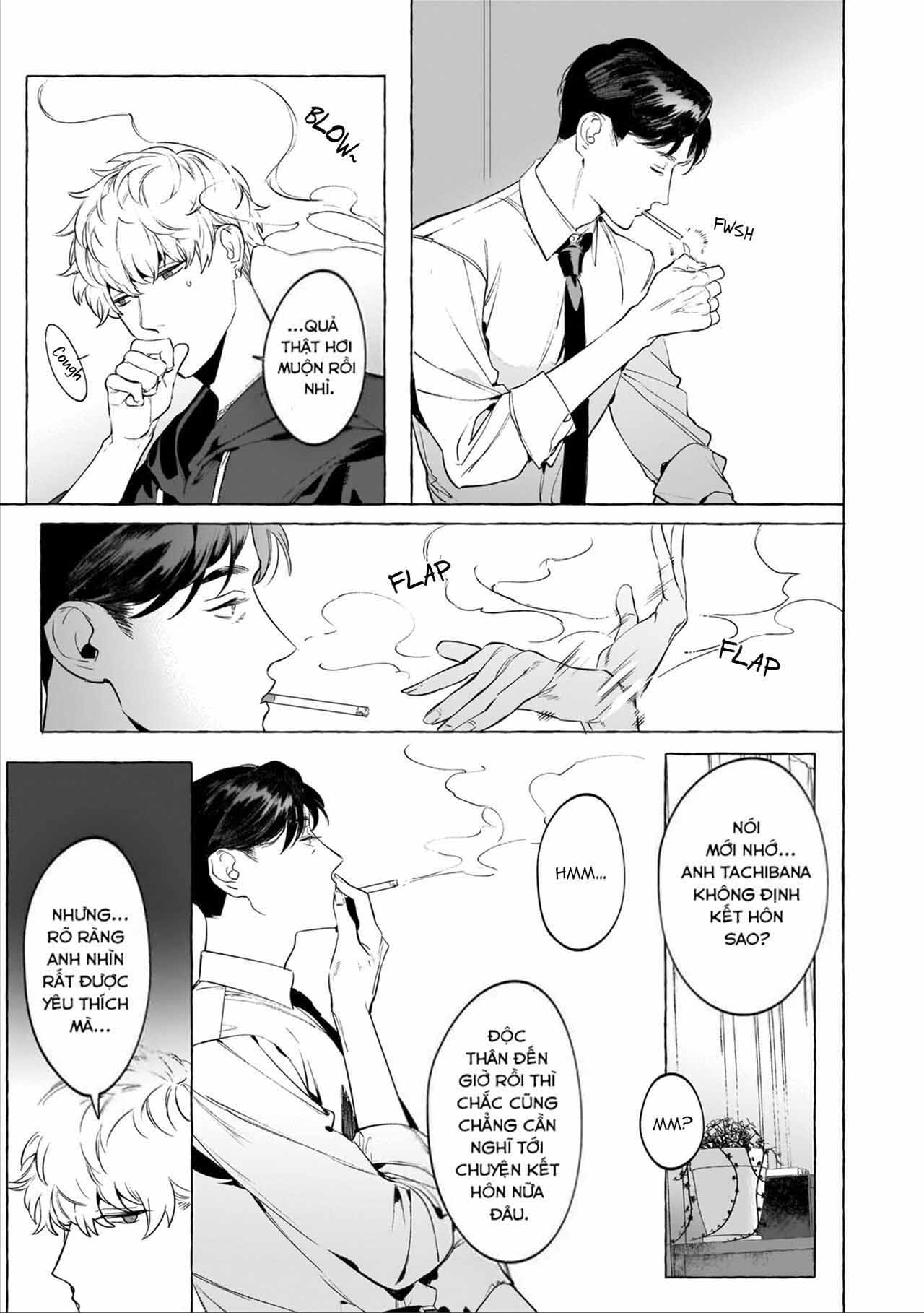 Hôn Môi Lẫn Lộn Rượu Và Thuốc Lá - Trang 5