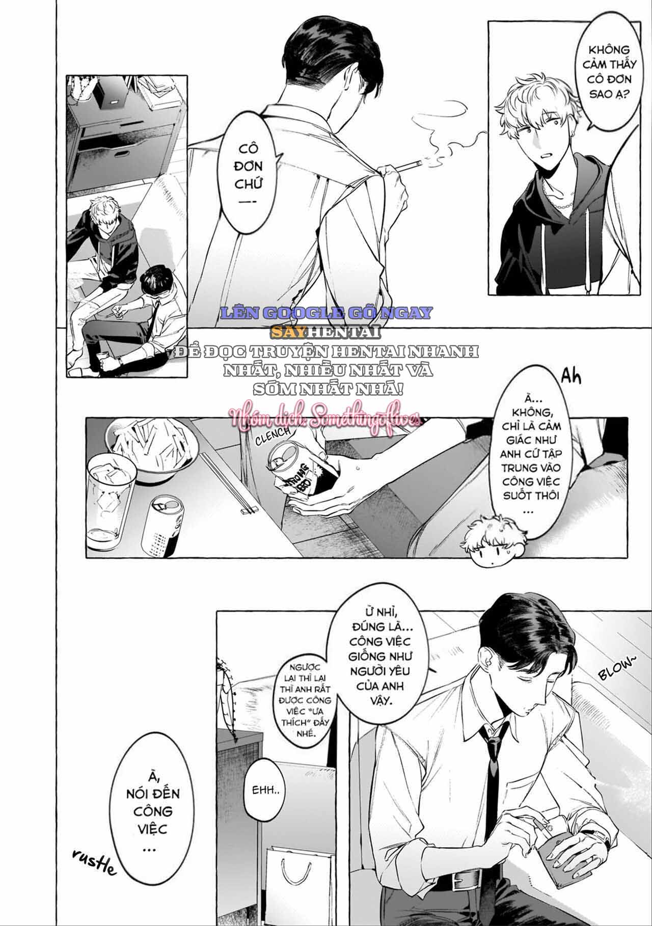 Hôn Môi Lẫn Lộn Rượu Và Thuốc Lá - Trang 6