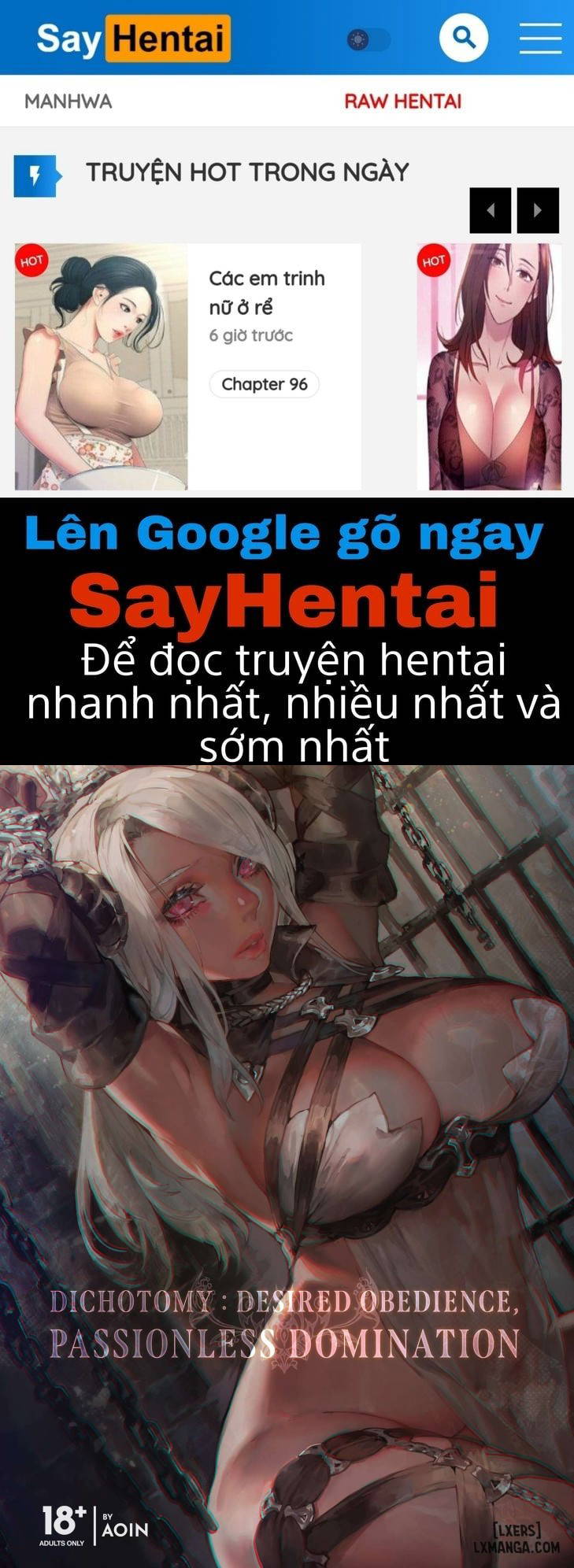 Dichotomy: Desired Obedience, Passionless Domination - Trang 1