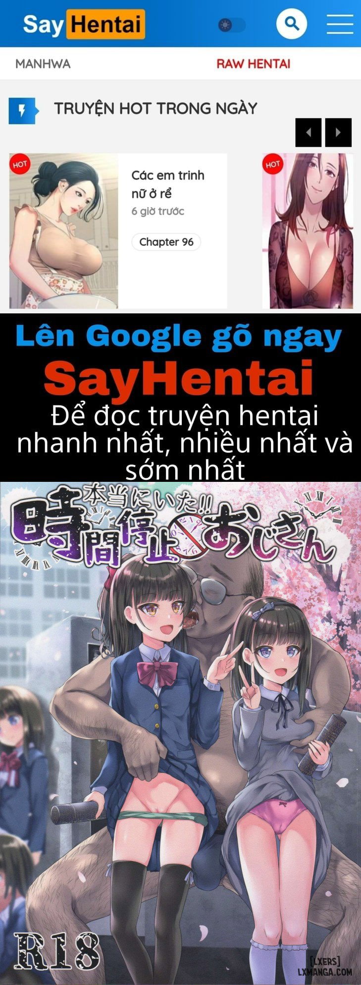 Hontou ni Ita!! Jikan Teishi Oji-san - Trang 1