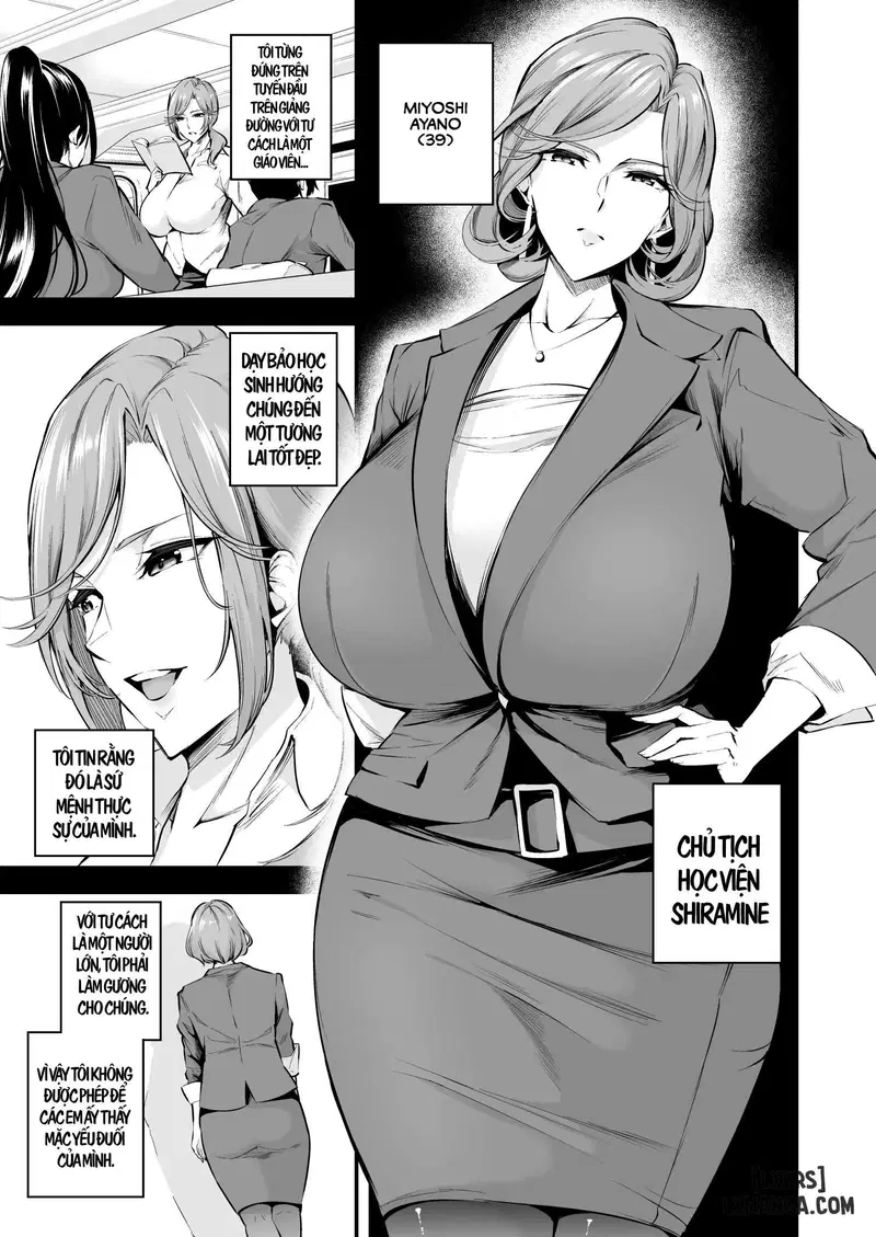 Shiramine Gakuen no Mesubuta Rijichou - Trang 4