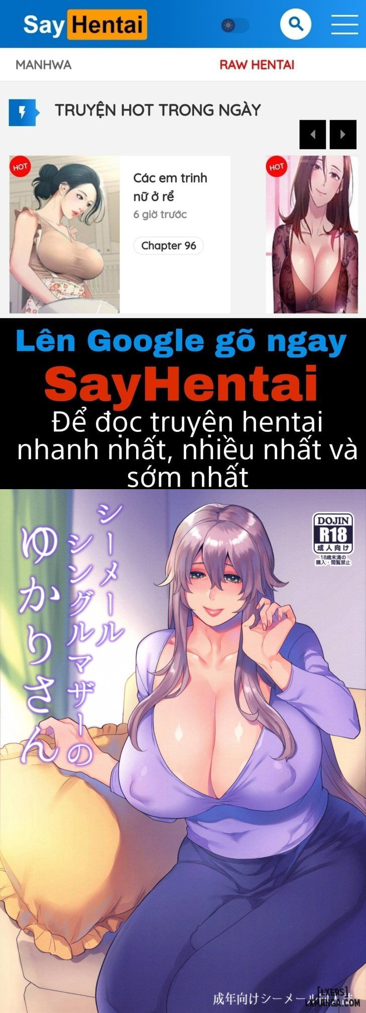 Shemale Single Mother no Yukari-san - Trang 1