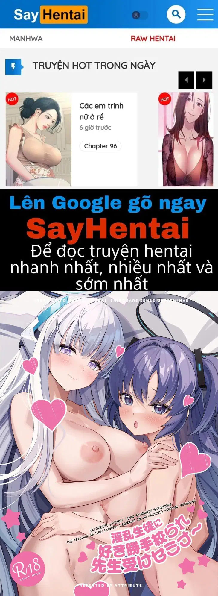 Hội Thảo Về Giáo Viên Bị Học Trò Dâm Đãng Vắt Kiệt Tùy Thích - Trang 1